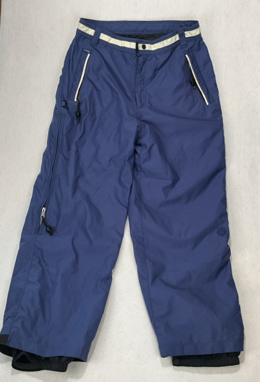 Vintage Betty Rides Blue Snow Pants Snowboarding Ski Waterproof Women's Size XL